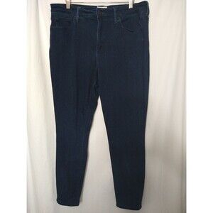 Universal Thread Jeans 14 High Rise Skinny Stretch Dark Wash Denim Fair Trade